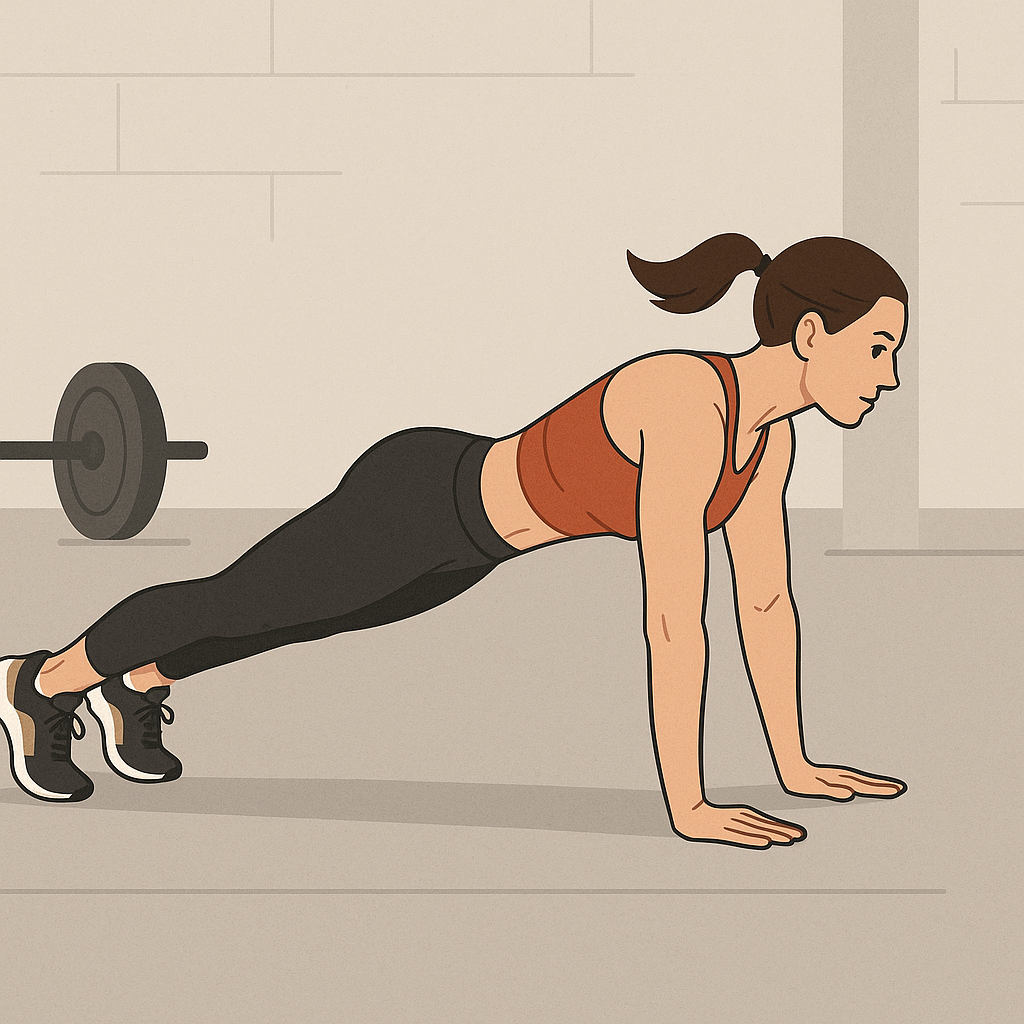 Exécution du Burpees