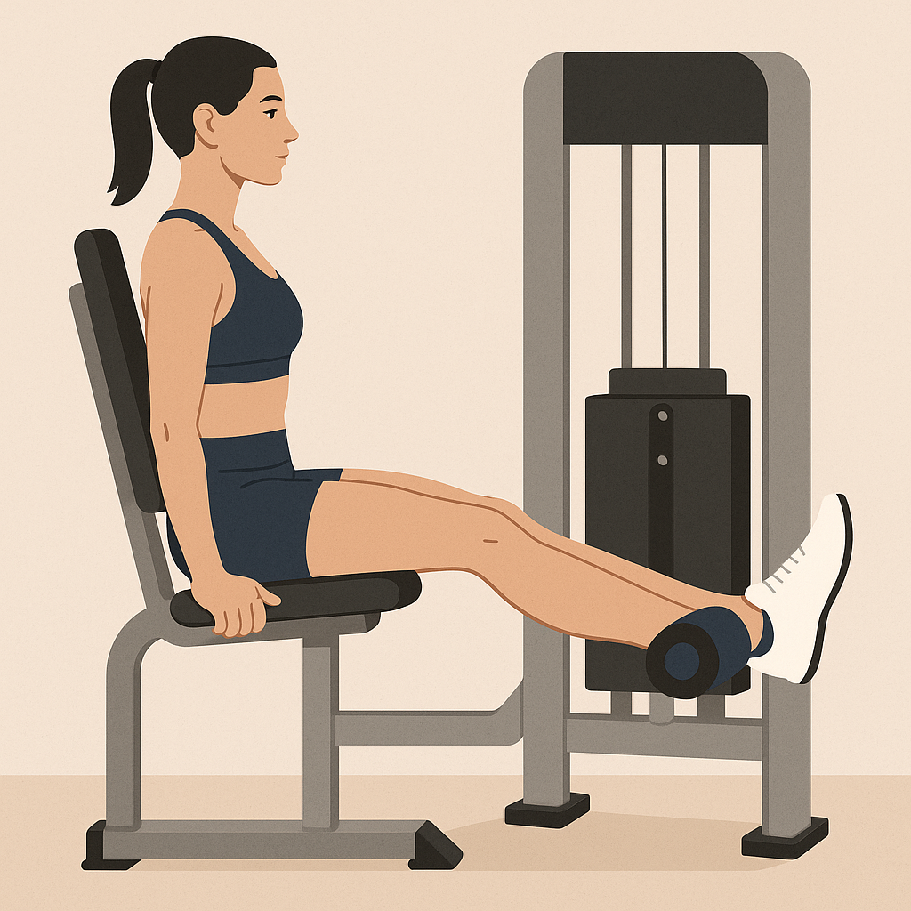 Exécution du Leg extension