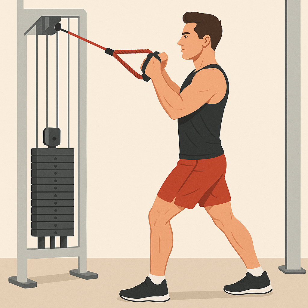Exécution du Face pull